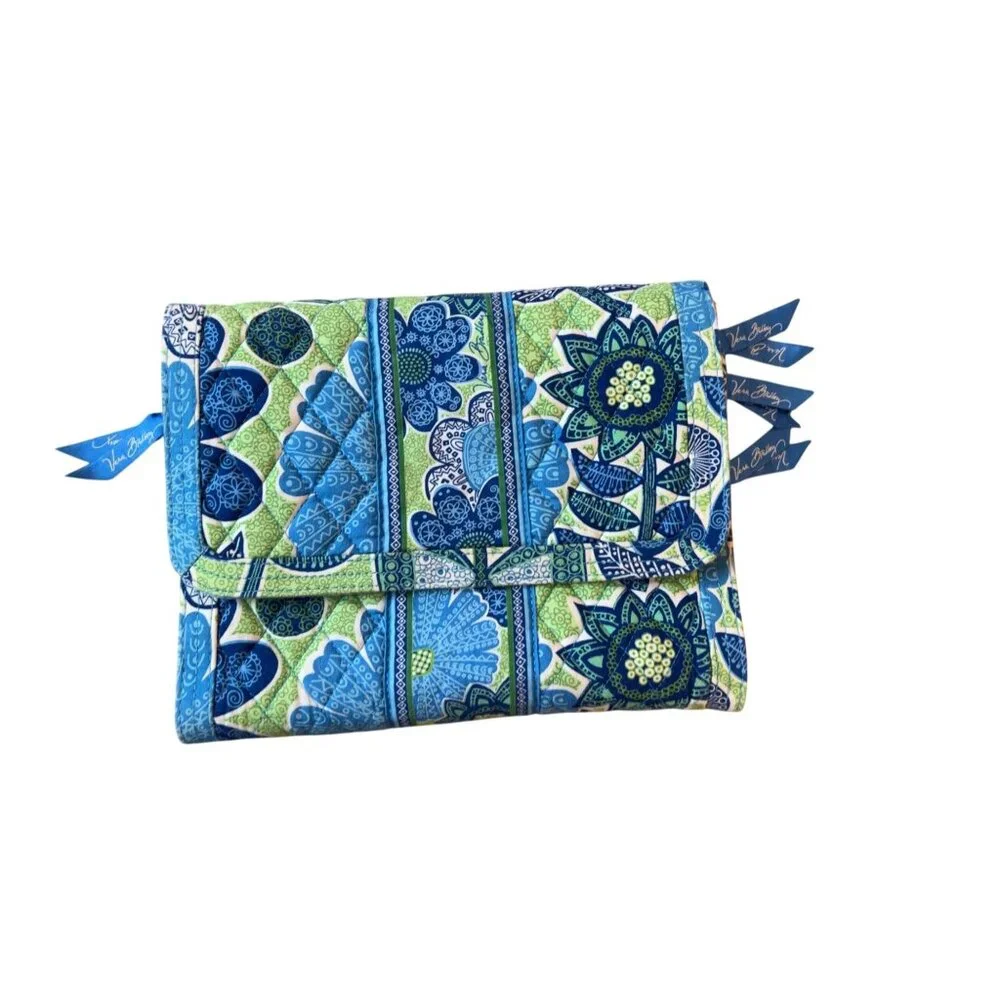 Vera Bradley Petal Paisley Travel Organizer Excellent‎ Condition
